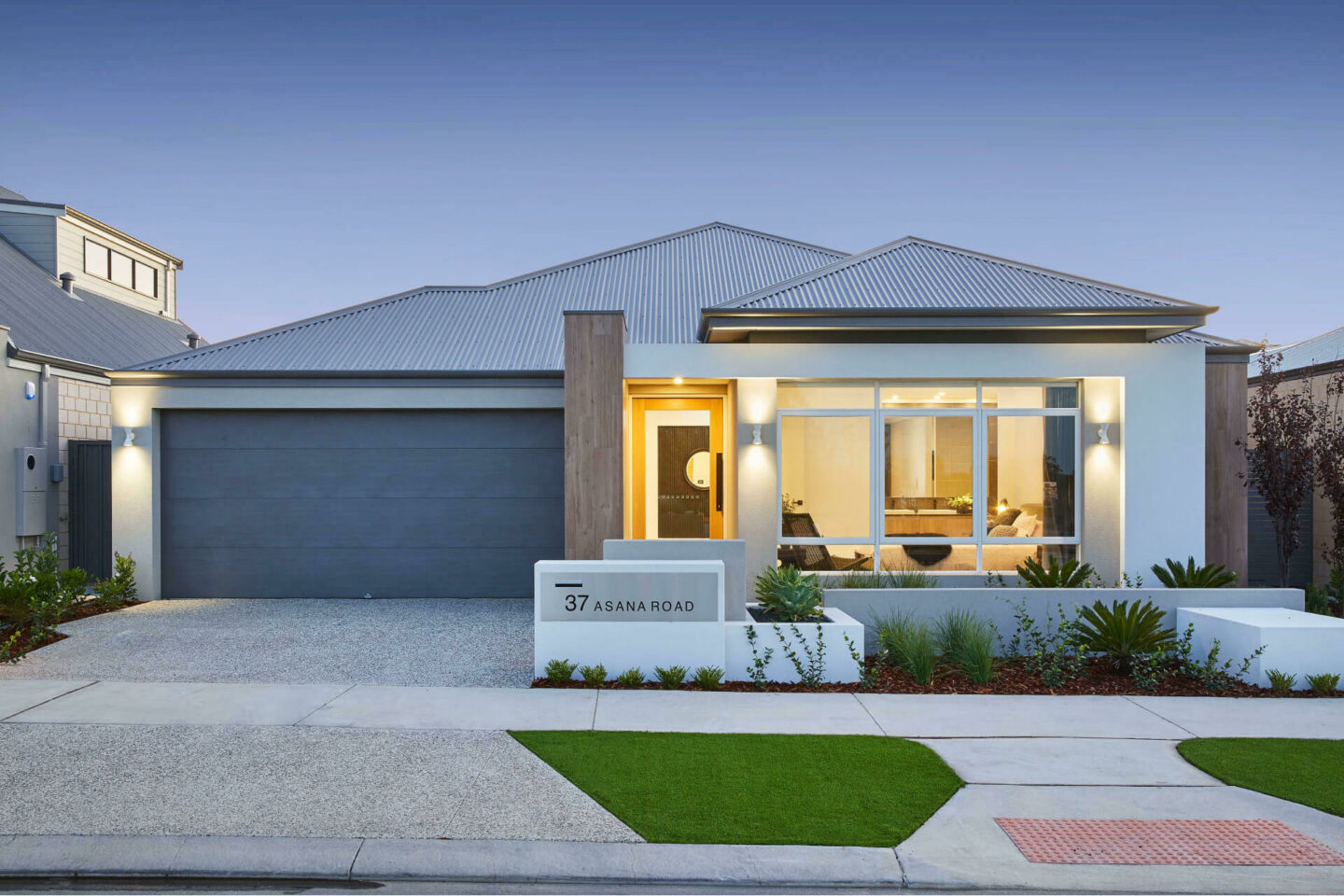 Land Group WA Facade with a modern theme